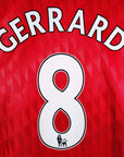 2010 - 12 Liverpool Home Shirt Gerrard 8 - 9.5/10 - (L) - Eternal Pitch