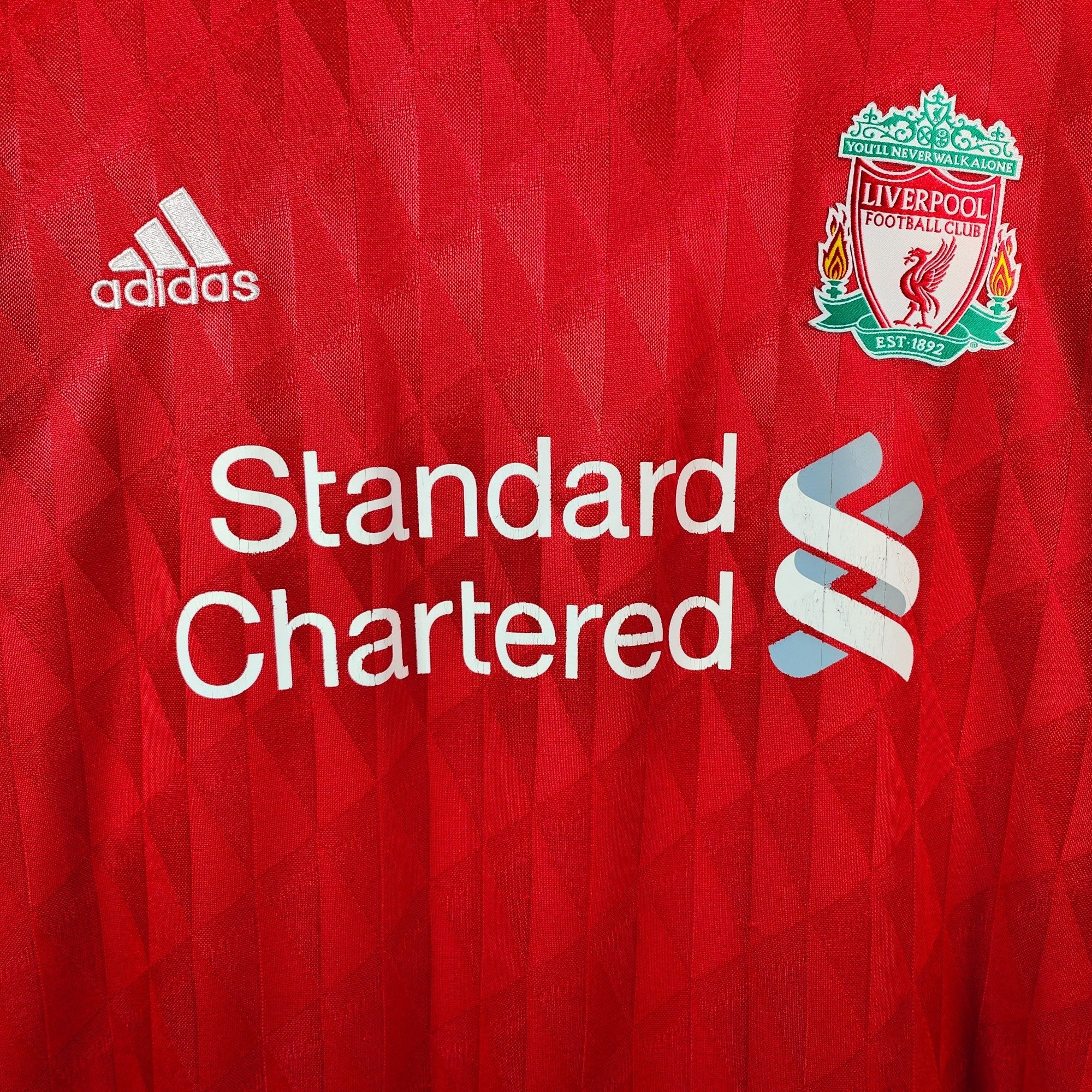 2010 - 12 Liverpool Home Shirt Gerrard 8 (L) - Eternal Pitch