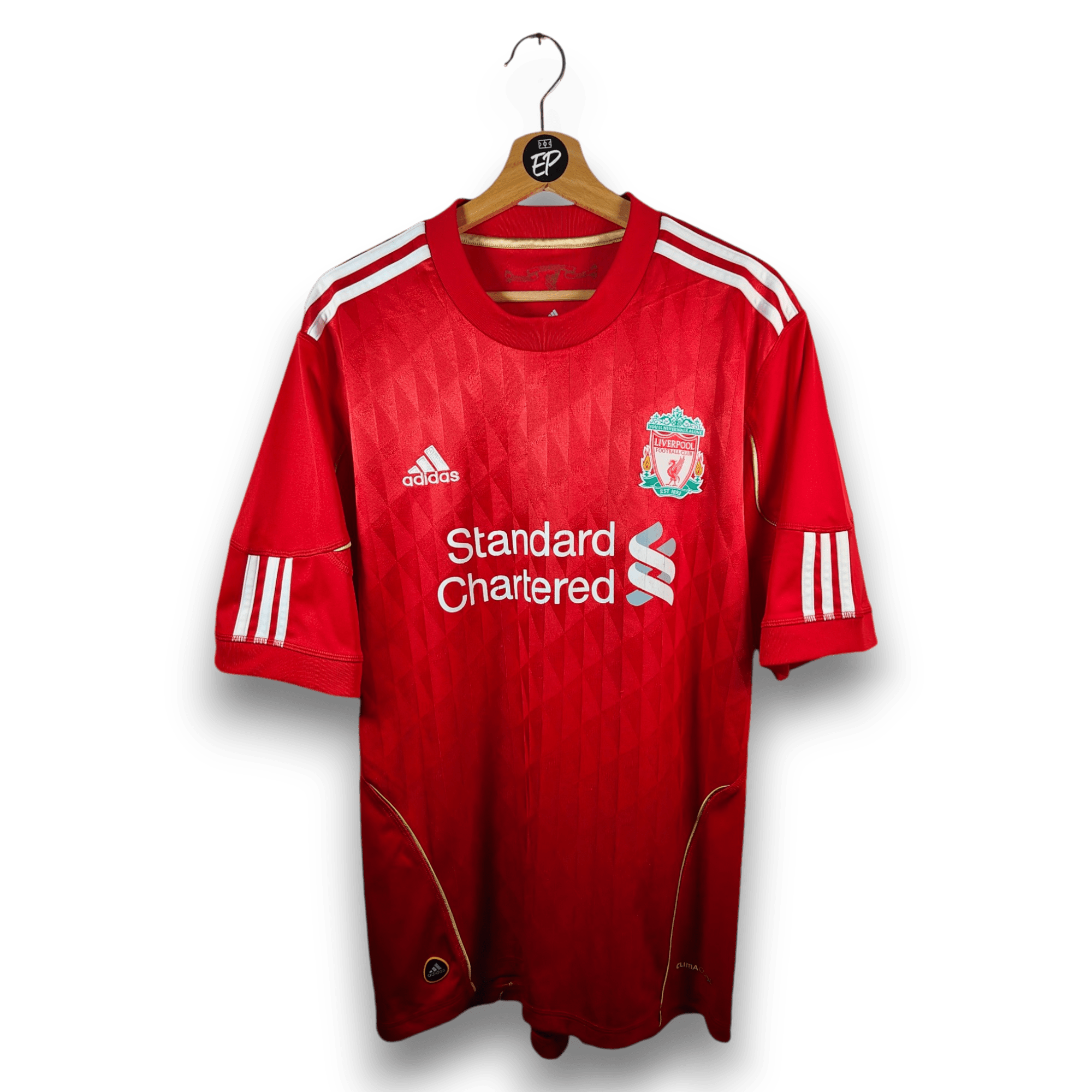 2010 - 12 Liverpool Home Shirt Gerrard 8 (L) - Eternal Pitch