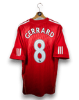 2010 - 12 Liverpool Home Shirt Gerrard 8 (L) - Eternal Pitch