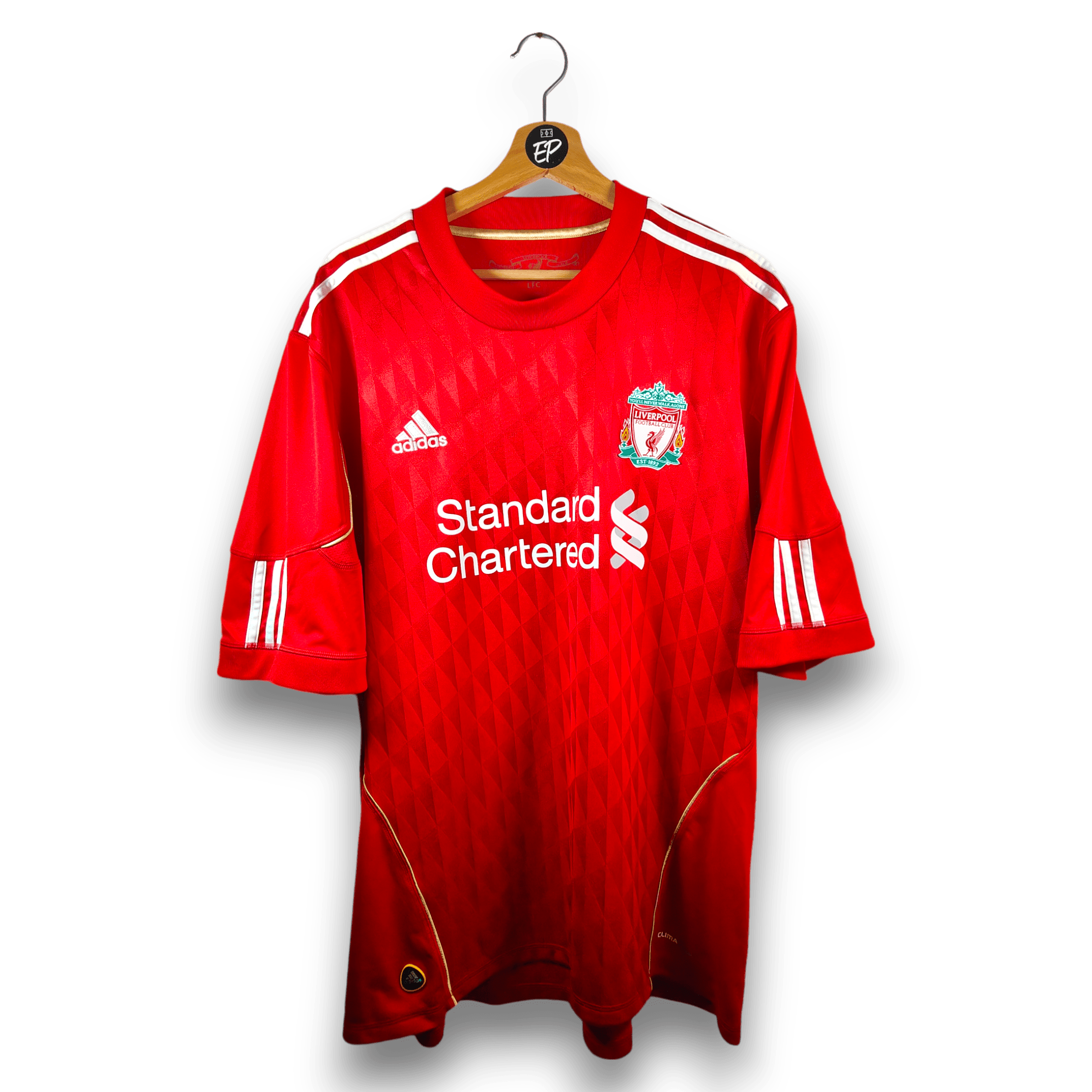 2010 - 12 Liverpool Home Shirt Gerrard 8 (XL) - Eternal Pitch