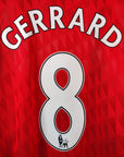 2010 - 12 Liverpool Home Shirt Gerrard 8 (XL) - Eternal Pitch