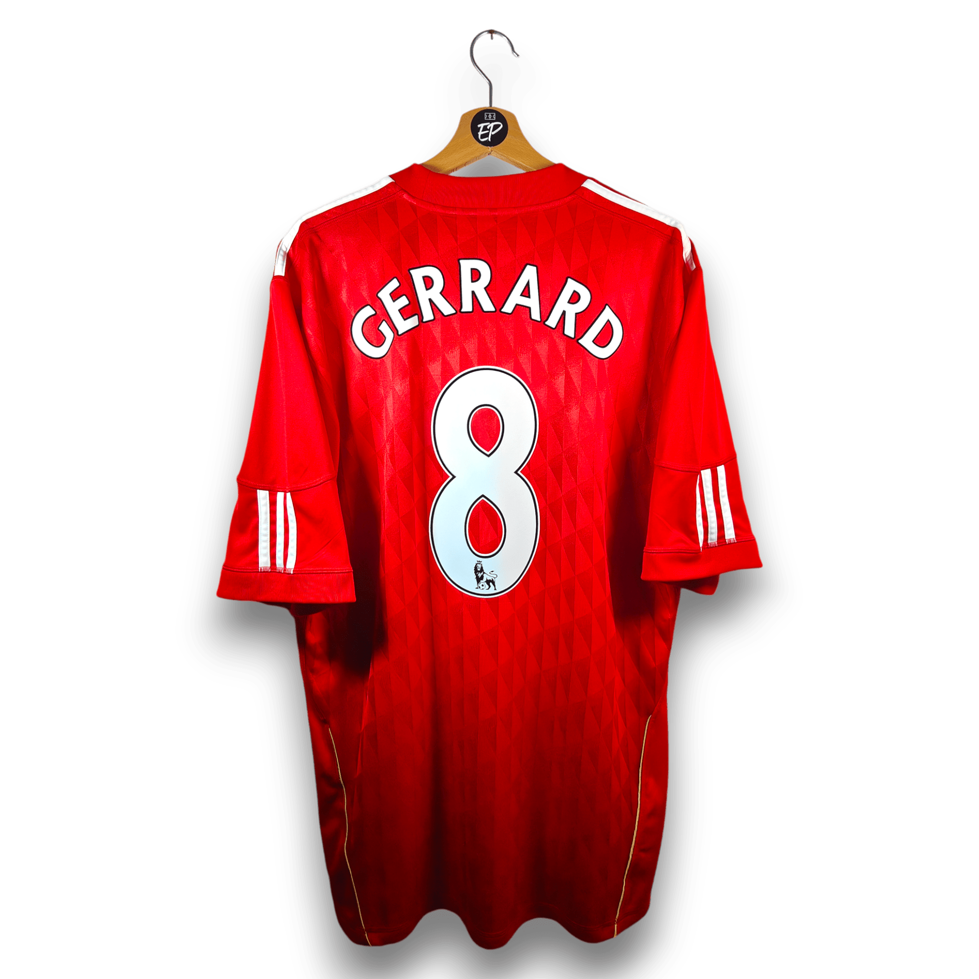 2010 - 12 Liverpool Home Shirt Gerrard 8 (XL) - Eternal Pitch
