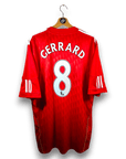 2010 - 12 Liverpool Home Shirt Gerrard 8 (XL) - Eternal Pitch