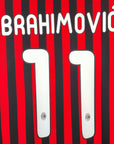 2011 - 12 AC Milan Home Shirt Ibrahimovic 11 - 8.5/10 - (M) - Eternal Pitch