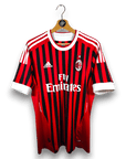 2011 - 12 AC Milan Home Shirt Ibrahimovic 11 - 8.5/10 - (M) - Eternal Pitch