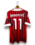 2011 - 12 AC Milan Home Shirt Ibrahimovic 11 - 8.5/10 - (M) - Eternal Pitch