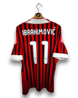 2011 - 12 AC Milan Home Shirt Ibrahimovic 11 - 9/10 - (XL) - Eternal Pitch