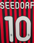 2011 - 12 AC Milan Home Shirt Seedorf 10 - 9.5/10 - (M) - Eternal Pitch