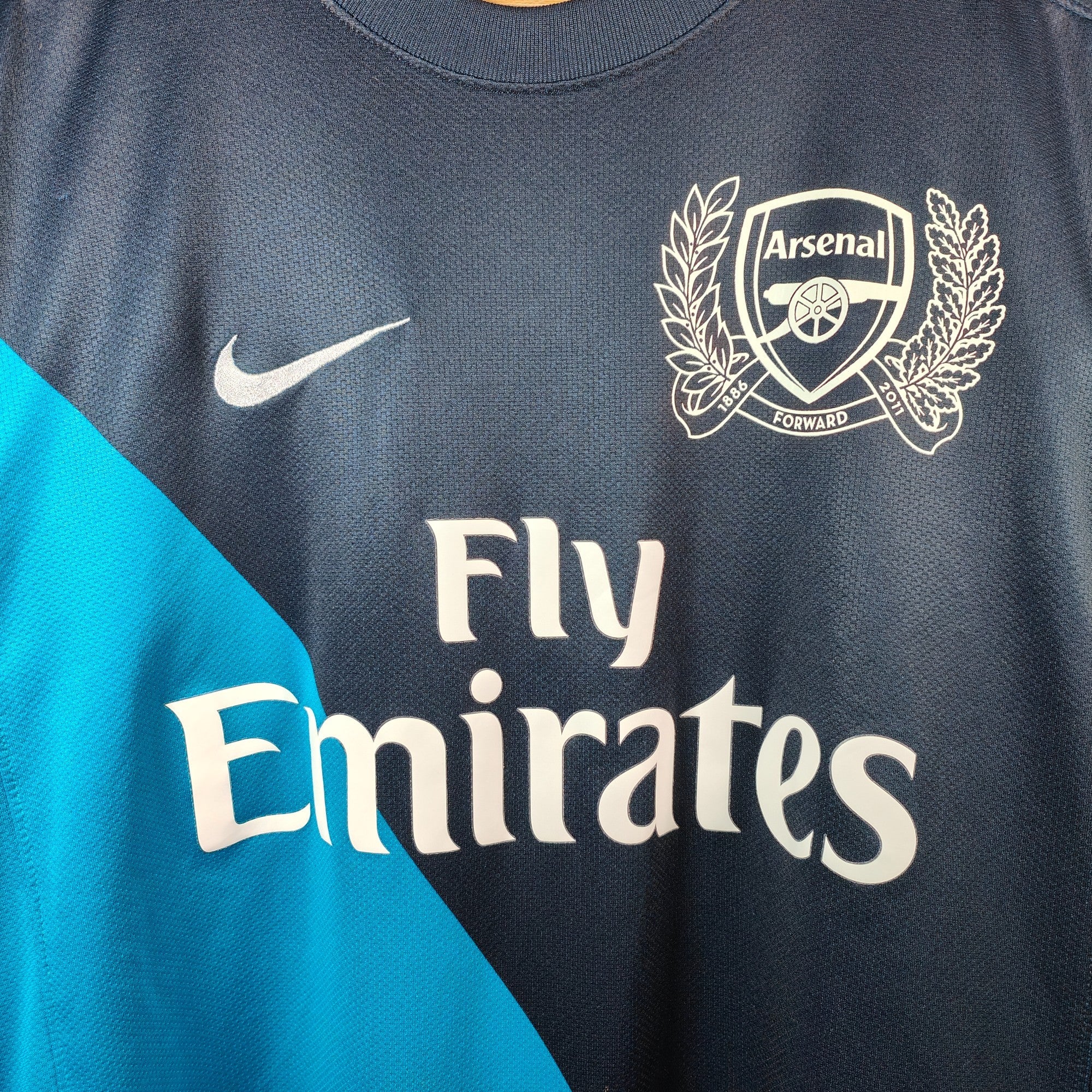 2011 - 12 Arsenal Away Shirt Henry 12 - 8.5/10 - (M) - Eternal Pitch