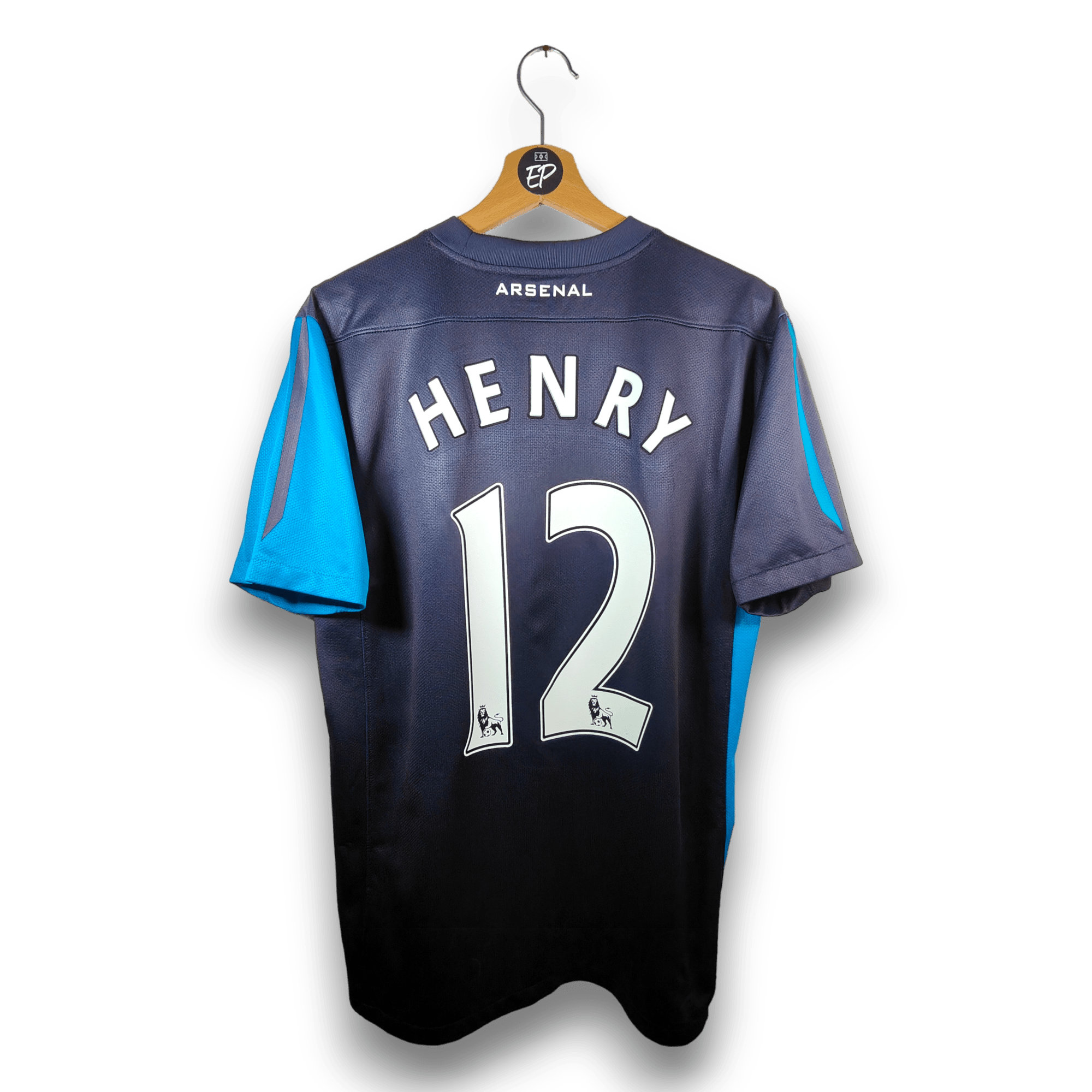 2011 - 12 Arsenal Away Shirt Henry 12 - 8.5/10 - (M) - Eternal Pitch