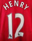 2011 - 12 Arsenal Home Shirt Henry 12 - 7.5/10 - (XL) - Eternal Pitch