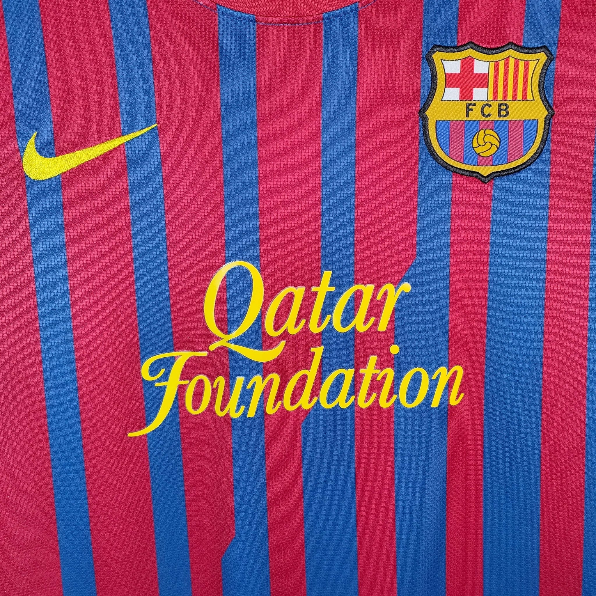 Maillot FC Barcelone 2011-2012 Domicile – Taille S, Joueur Fabregas, Nike Authentique – Occasion Excellent état