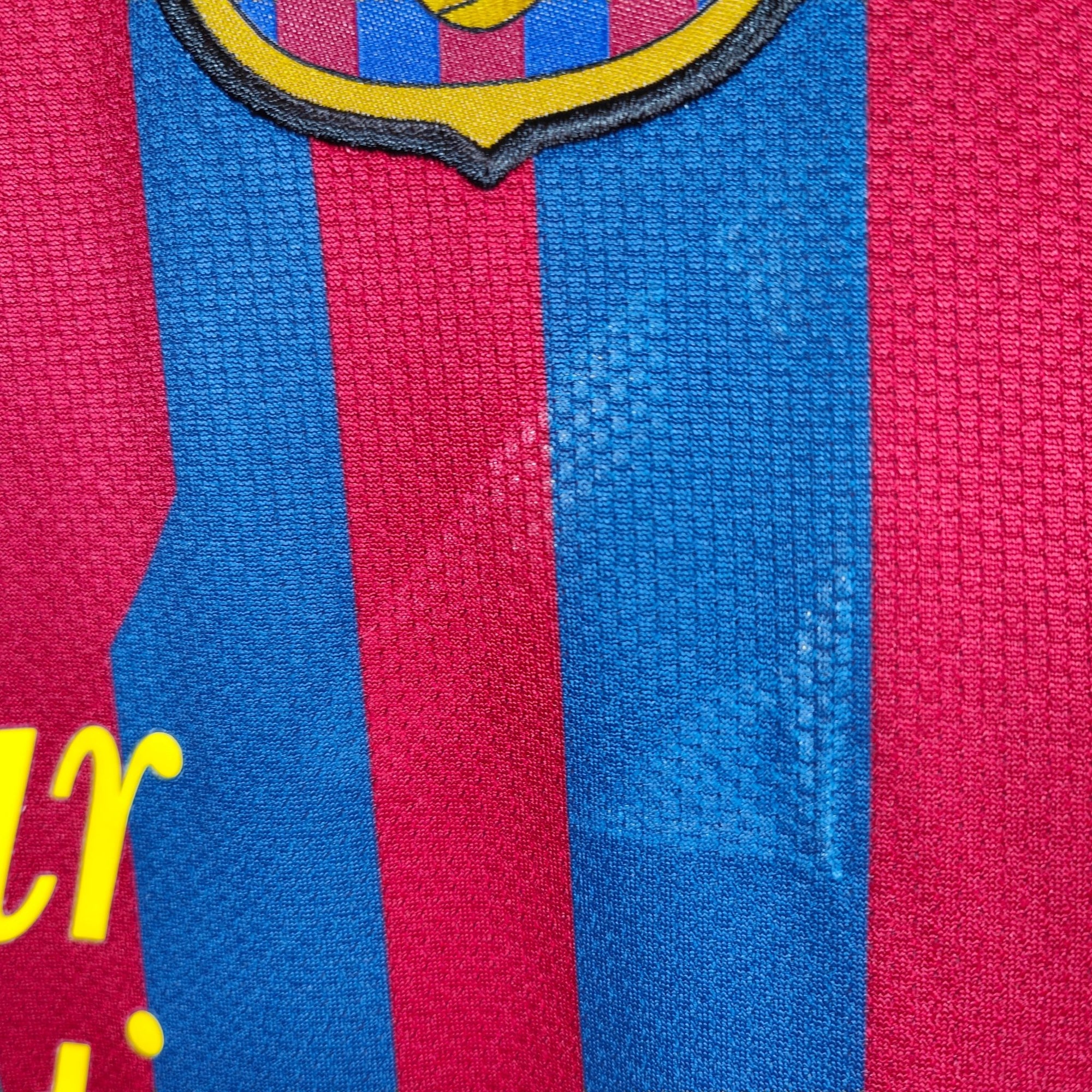 2011 - 12 FC Barcelona Home Shirt Messi 10 - 7/10 - (L) - Eternal Pitch