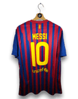 2011 - 12 FC Barcelona Home Shirt Messi 10 - 7/10 - (L) - Eternal Pitch