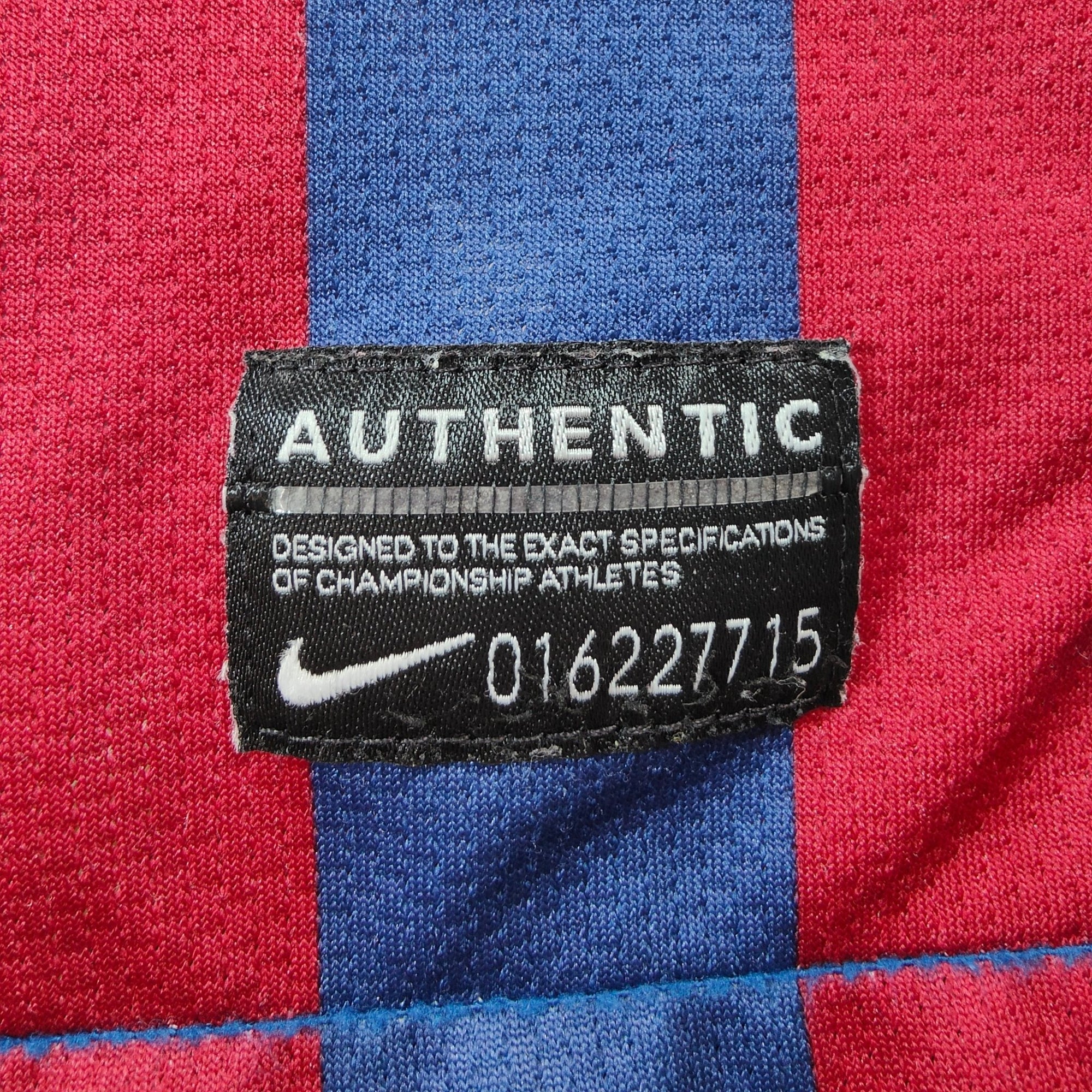 2011 - 12 FC Barcelona Home Shirt Messi 10 - 7.5/10 - (M) - Eternal Pitch