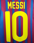 2011 - 12 FC Barcelona Home Shirt Messi 10 - 7.5/10 - (M) - Eternal Pitch