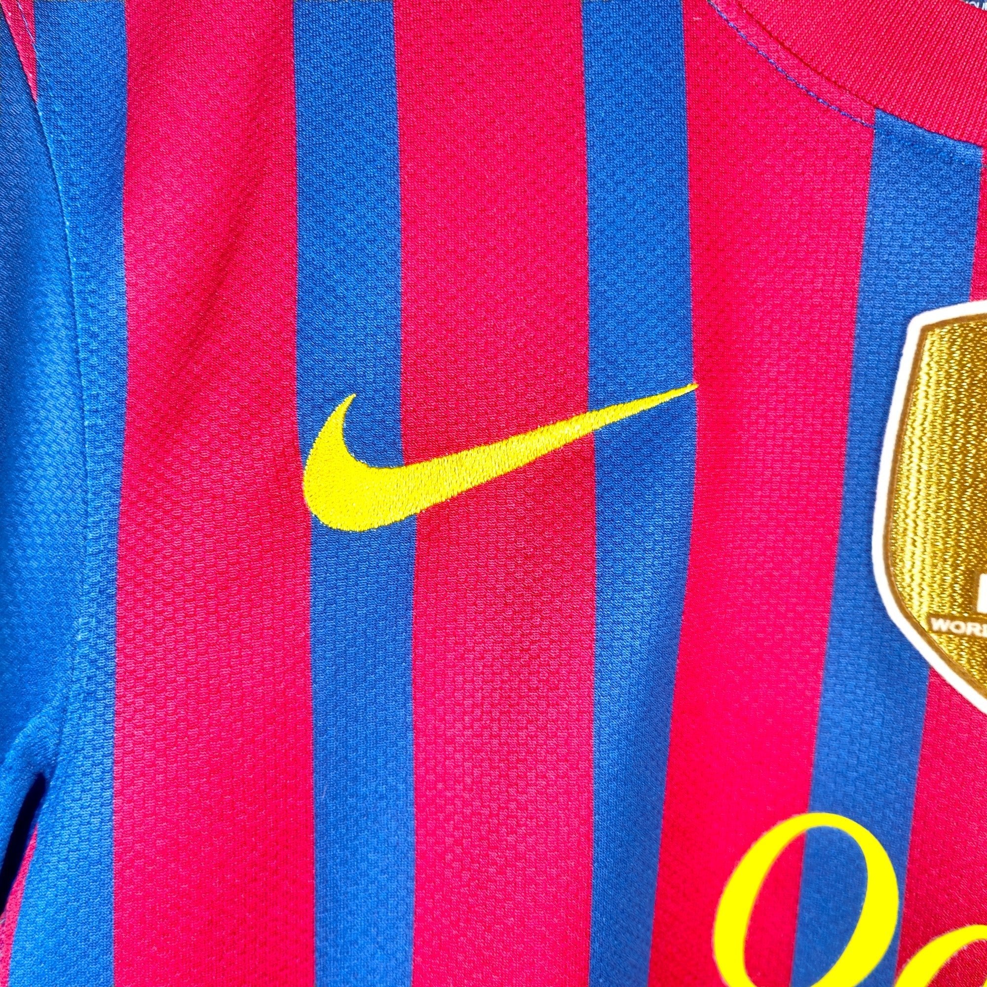 2011 - 12 FC Barcelona Home Shirt Messi 10 - 8/10 - (S) - Eternal Pitch
