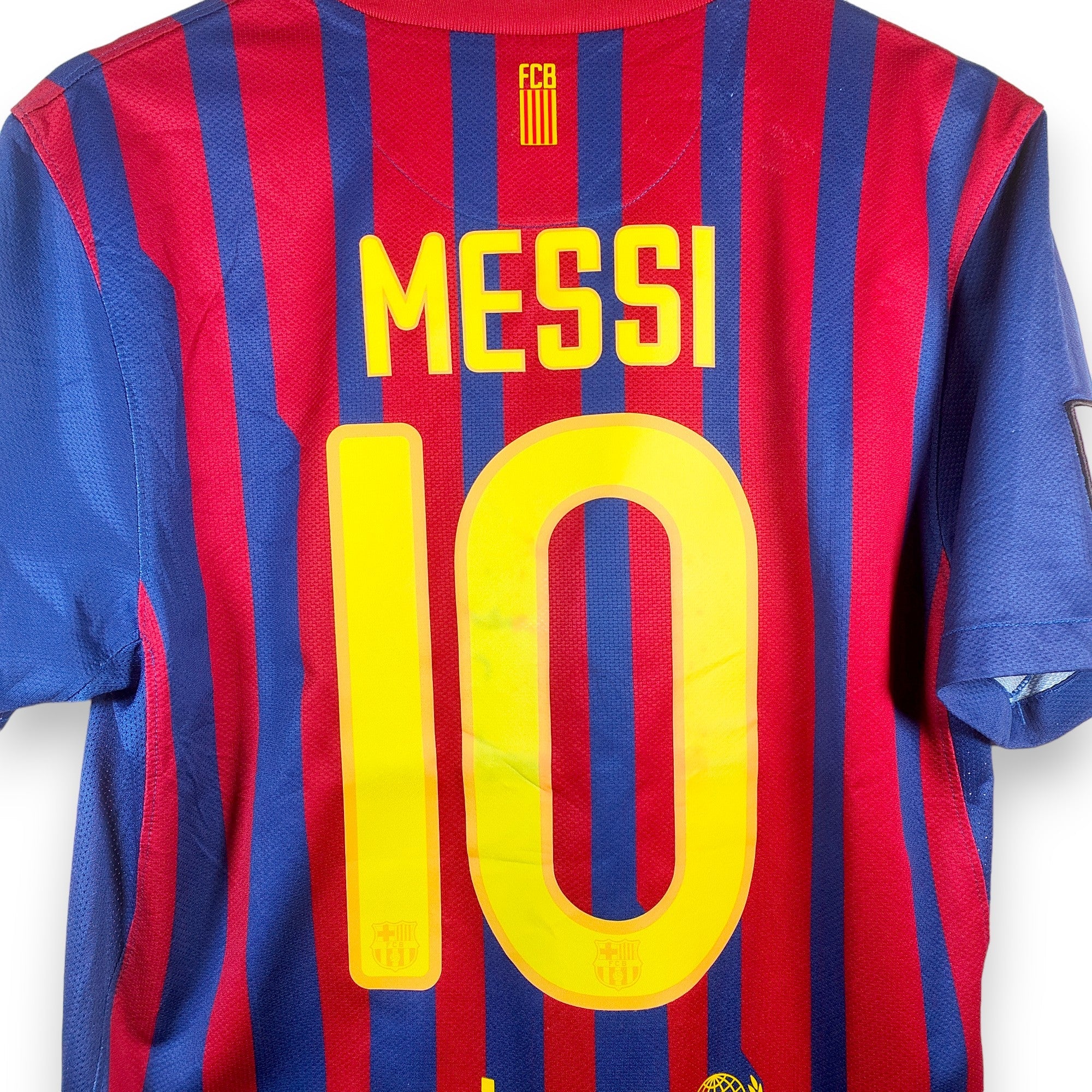 2011 - 12 FC Barcelona Home Shirt Messi 10 - 8/10 - (S) - Eternal Pitch