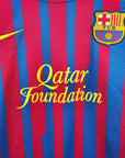 2011 - 12 FC Barcelona Home Shirt Messi 10 - 9/10 - (M) - Eternal Pitch
