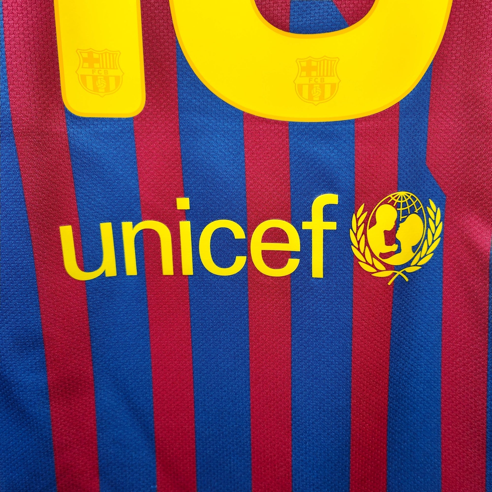 2011 - 12 FC Barcelona Home Shirt Messi 10 - 9/10 - (S) - Eternal Pitch