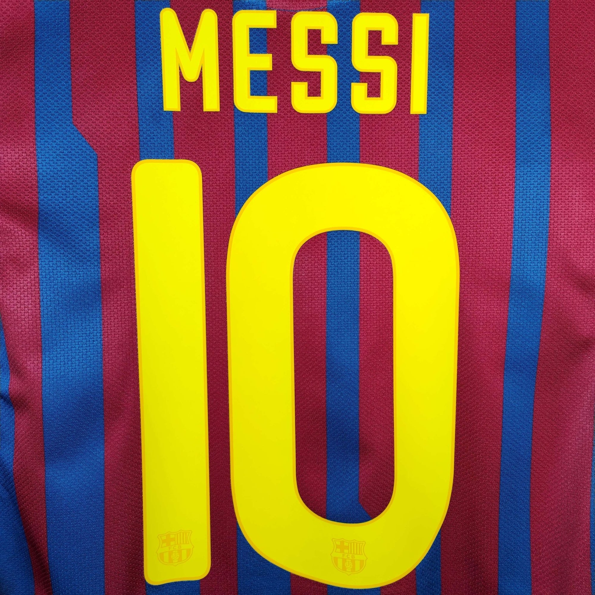 2011 - 12 FC Barcelona Home Shirt Messi 10 - 9/10 - (S) - Eternal Pitch