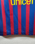 2011 - 12 FC Barcelona Home Shirt Messi 10 - 9/10 - (S) - Eternal Pitch