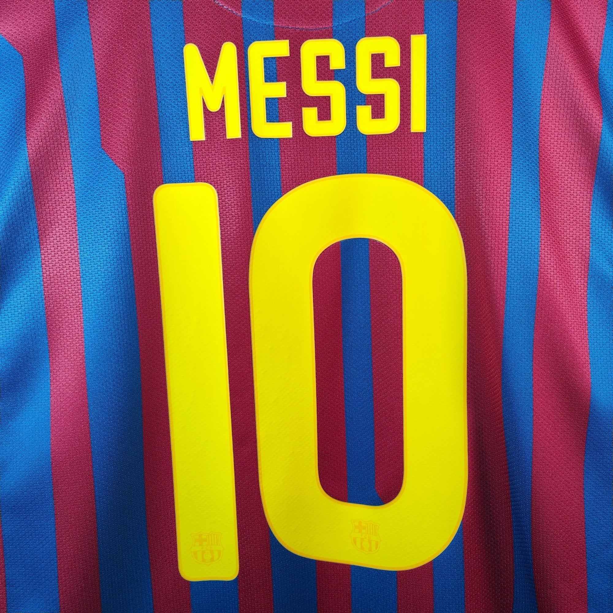 2011 - 12 FC Barcelona Home Shirt Messi 10 - 9.5/10 - (XL) - Eternal Pitch
