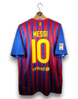 2011 - 12 FC Barcelona Home Shirt Messi 10 - 9.5/10 - (XL) - Eternal Pitch