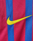 2011 - 12 FC Barcelona Home Shirt Messi 10 - 9.5/10 - (XL) - Eternal Pitch