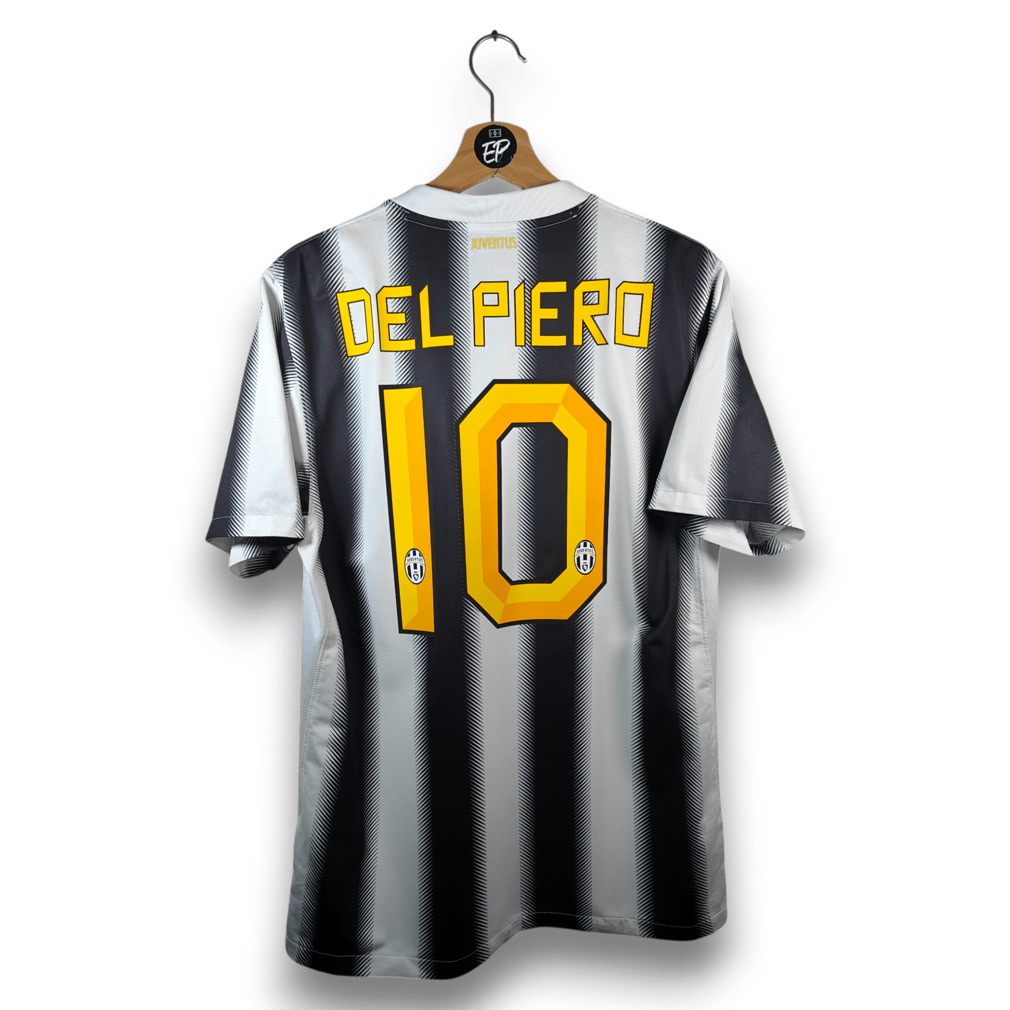2011-12 Juventus Home Shirt Del Piero #10 - 8/10 - (M) – – Eternal