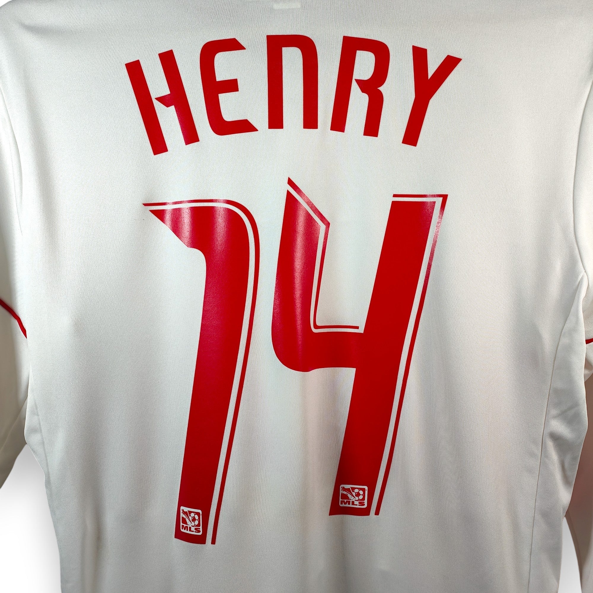 2011 - 12 New York Red Bulls Home Shirt Henry 14 - 9/10 - (S) - Eternal Pitch