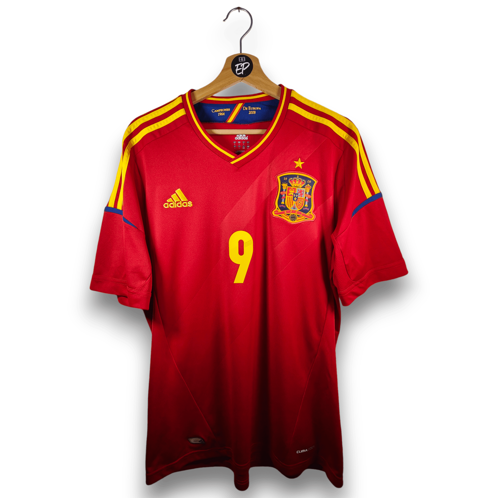 adidas スペイン代表TORRES 9 Adidas Spain 2009-2010 Home Jersey Torres #9 Sz M | eBay