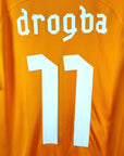 2011 - 13 Ivory Coast Home Shirt Drogba 11 (M) - Eternal Pitch