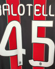 2012 - 13 AC Milan Home Shirt Balotelli 45 - 8/10 - (XL) - Eternal Pitch