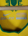 2012 - 13 Brazil Home Shirt - 7.5/10 - (L) - Eternal Pitch