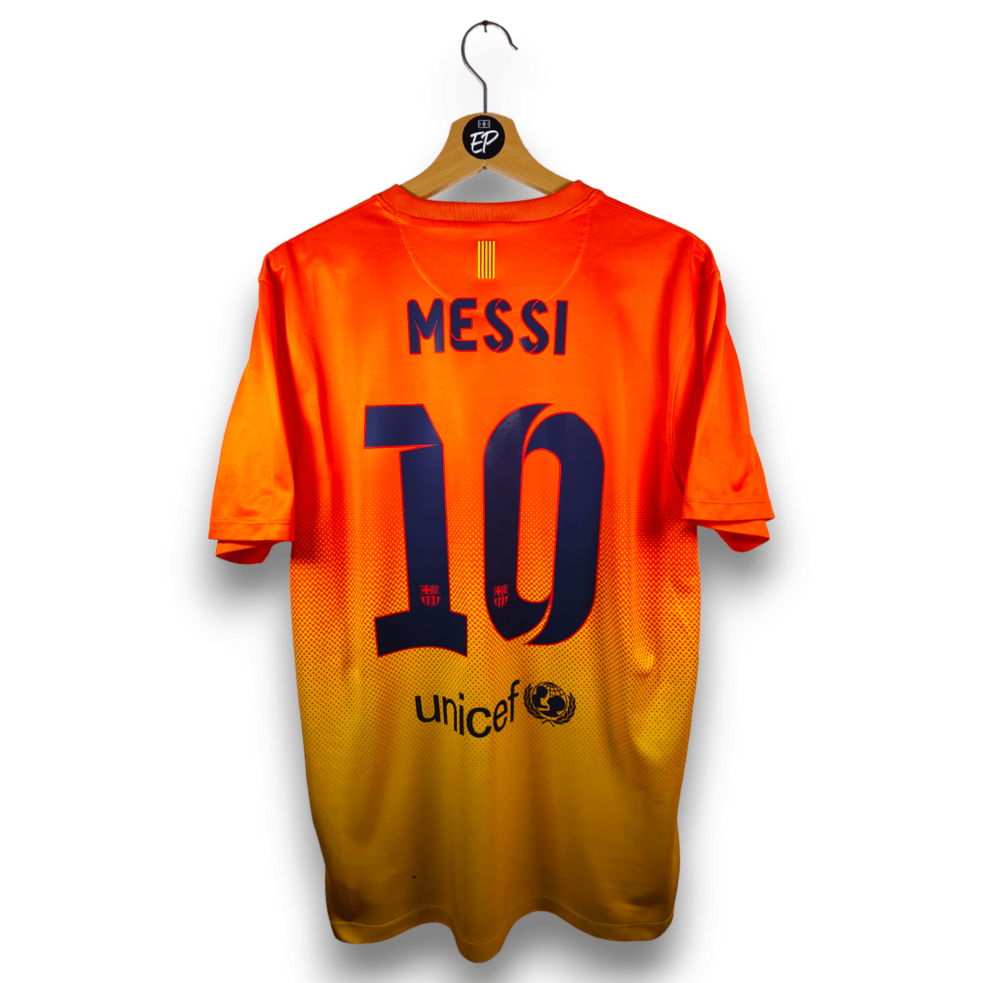2012 - 13 FC Barcelona Away Shirt Messi 10 - 8/10 - (M) - Eternal Pitch