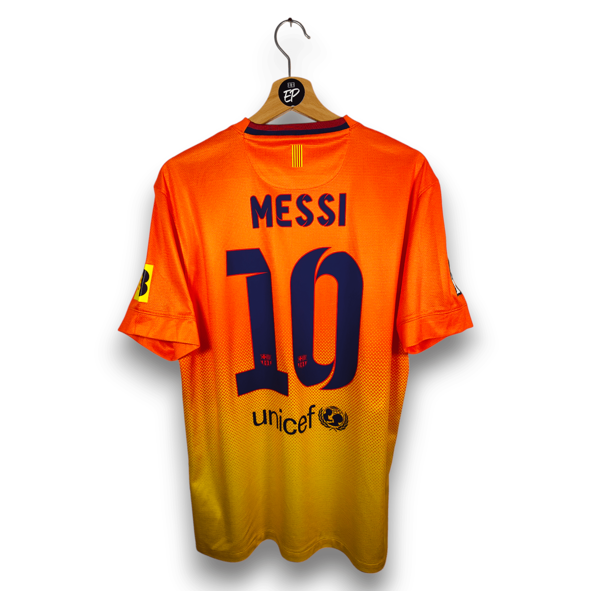 2012-13 FC Barcelona Away Shirt Messi #10 - 9/10 - (M) – 478326