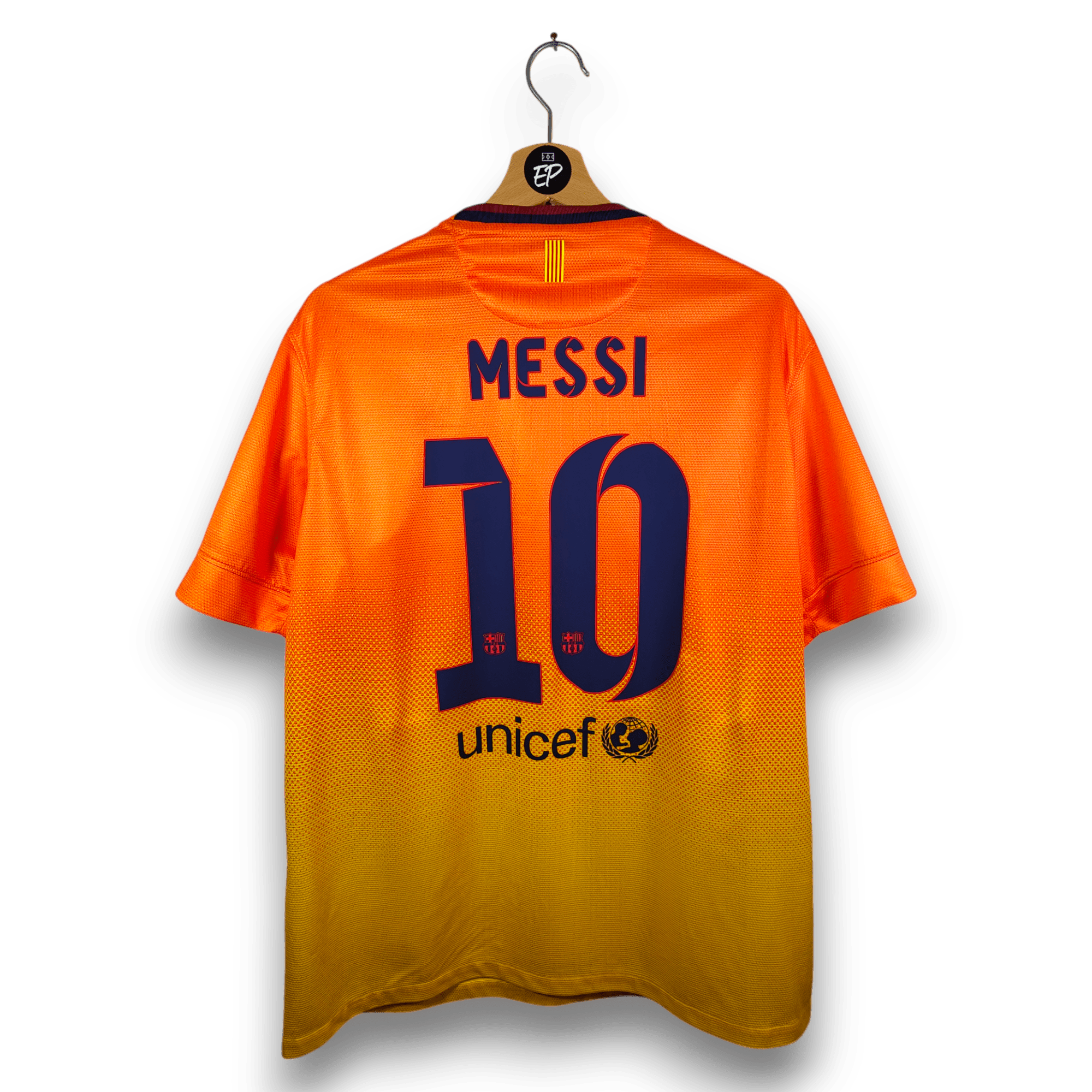 2012 - 13 FC Barcelona Away Shirt Messi 10 - 9.5/10 - (L) - Eternal Pitch