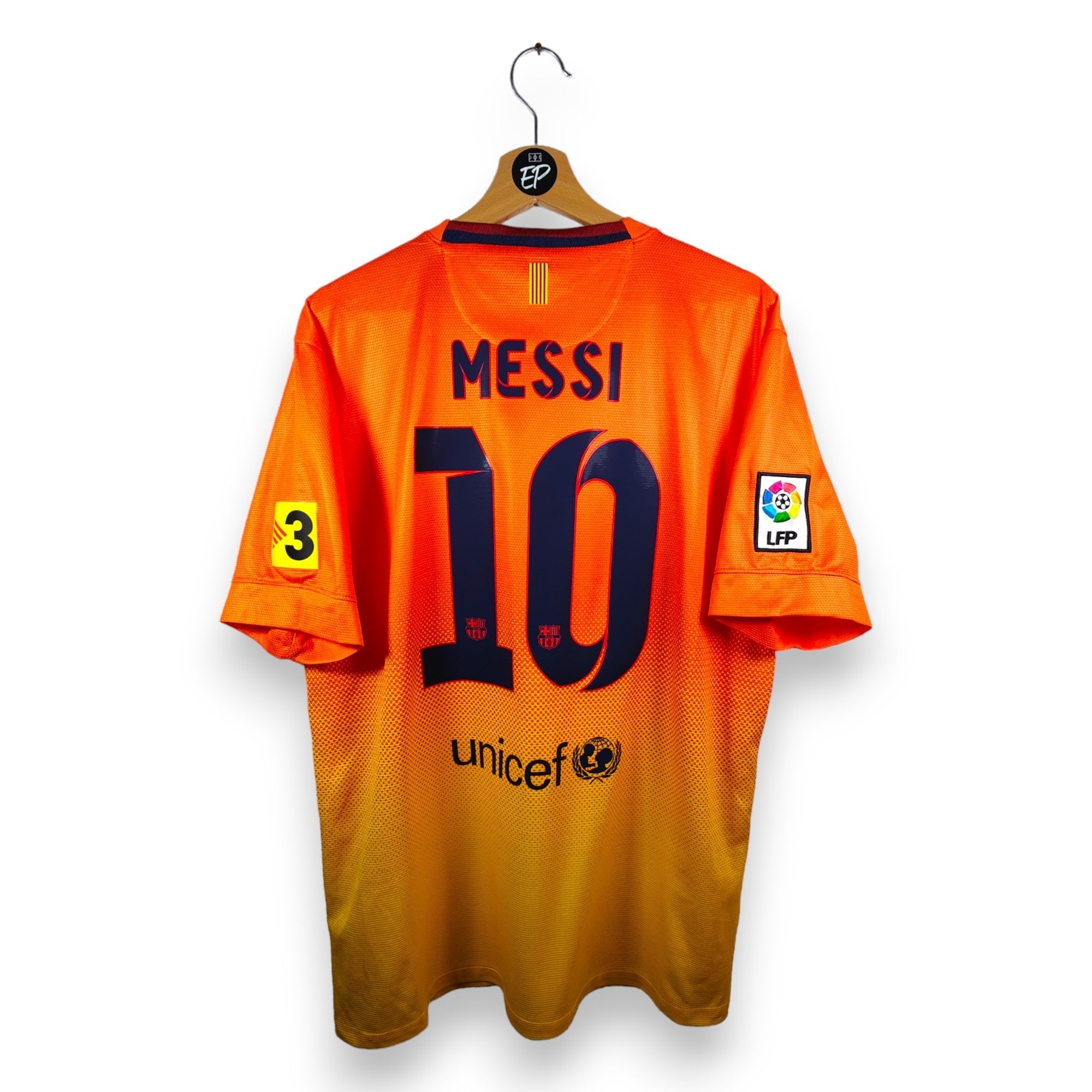 2012 - 13 FC Barcelona Away Shirt Messi 10 (L) - Eternal Pitch