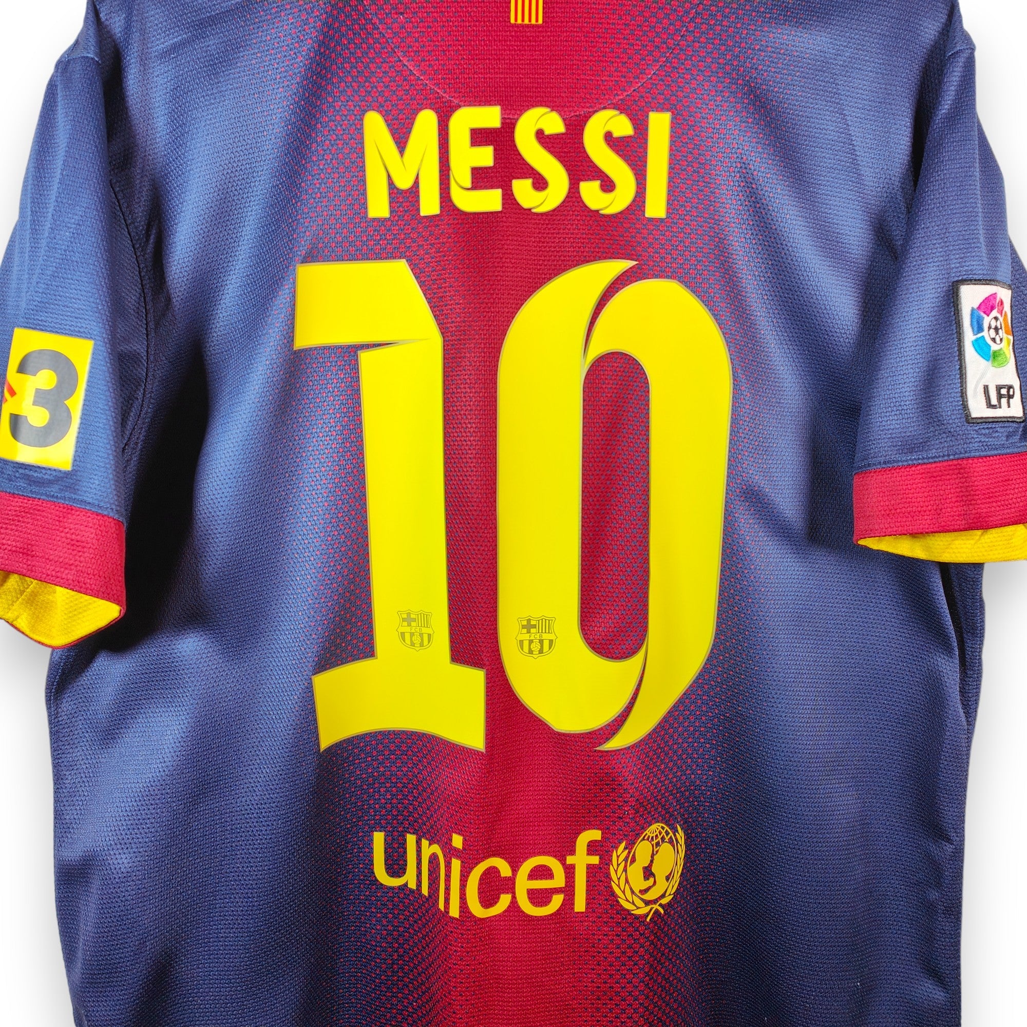 2012 - 13 FC Barcelona Home Shirt Messi 10 (L) - Eternal Pitch