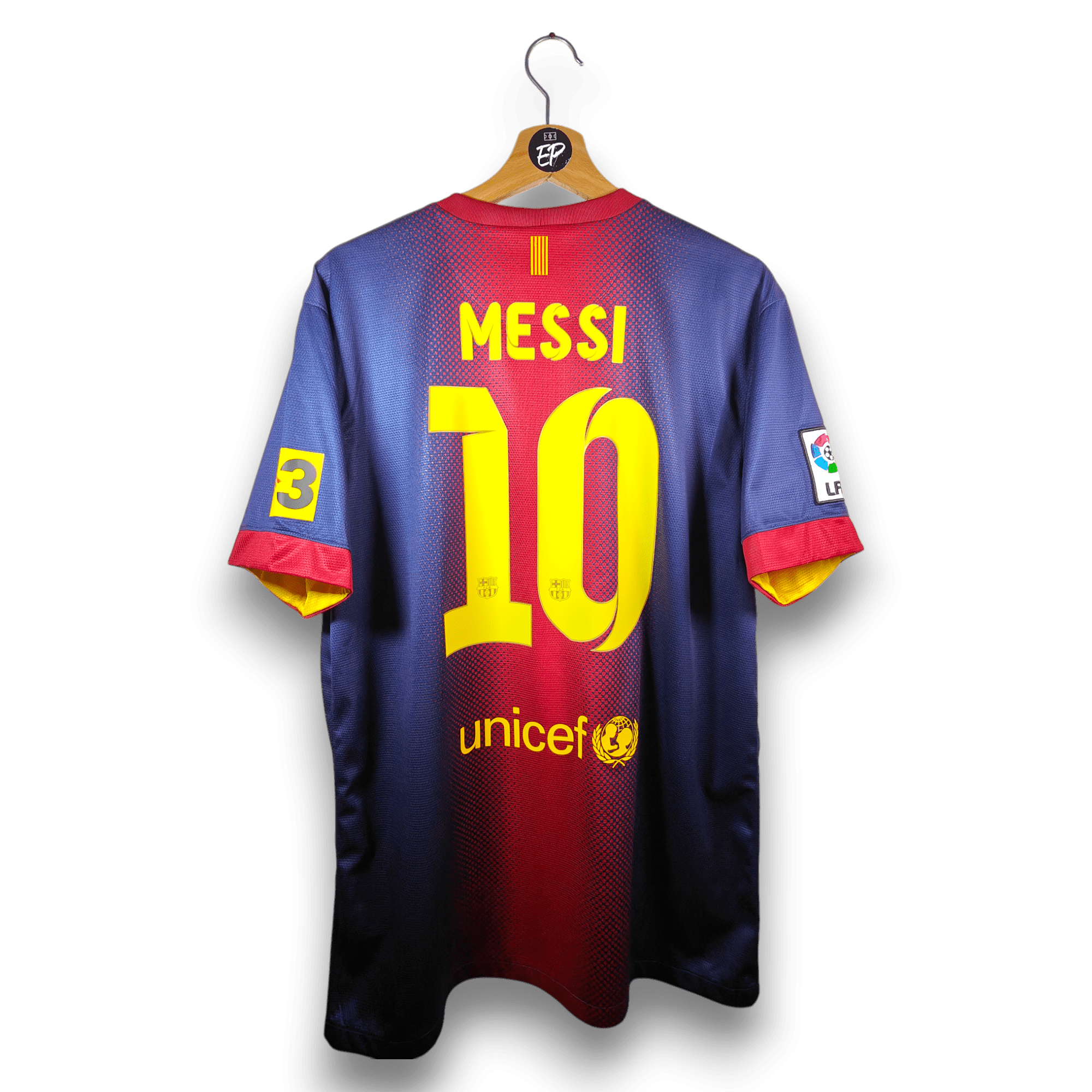 2012 - 13 FC Barcelona Home Shirt Messi 10 (L) - Eternal Pitch