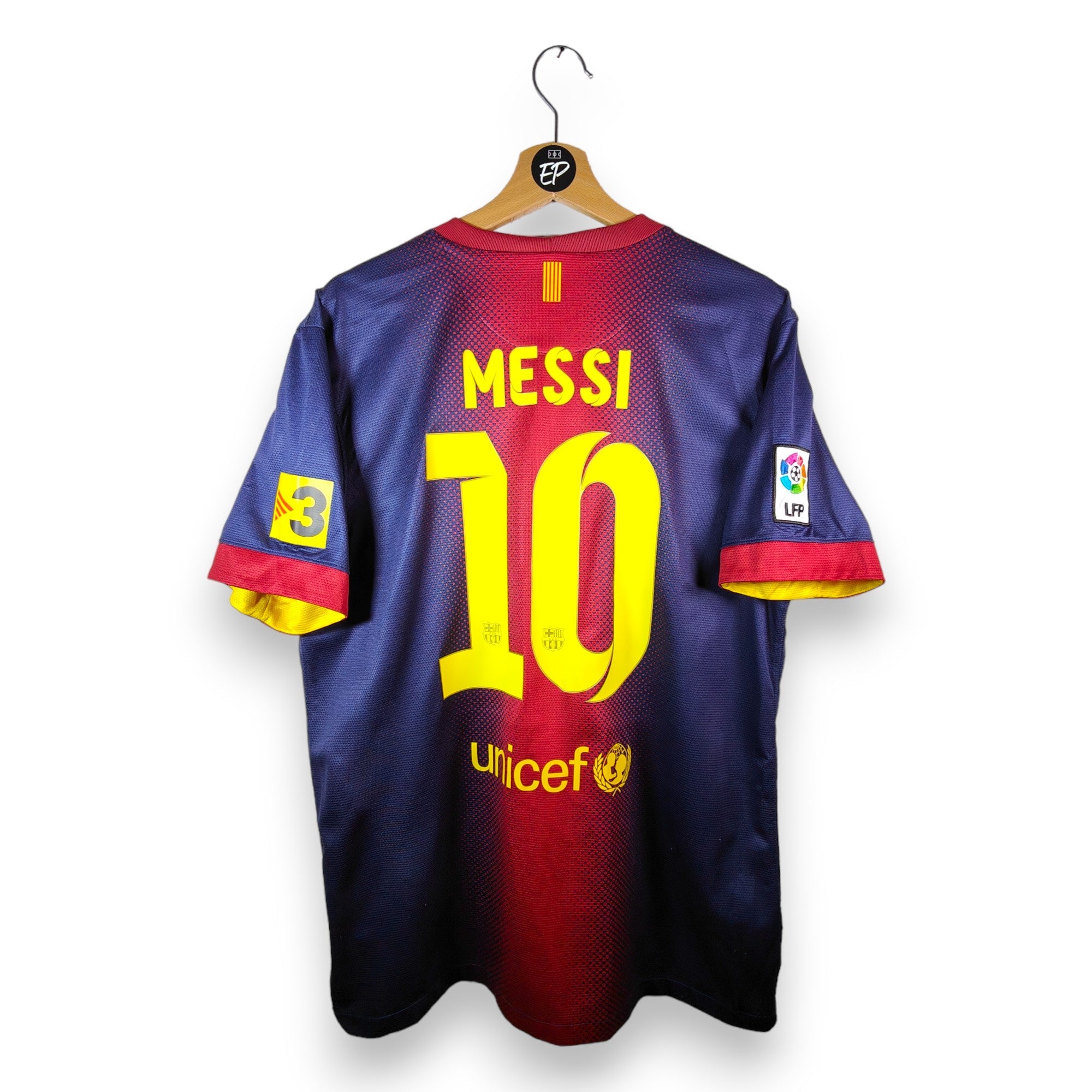 2012 - 13 FC Barcelona Home Shirt Messi 10 (L) - Eternal Pitch