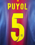 2012 - 13 FC Barcelona Home Shirt Puyol 5 - 8.5/10 - (L) - Eternal Pitch