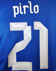 2012 - 13 Italy Home Shirt Pirlo 21 - 8.5/10 - (M) - Eternal Pitch