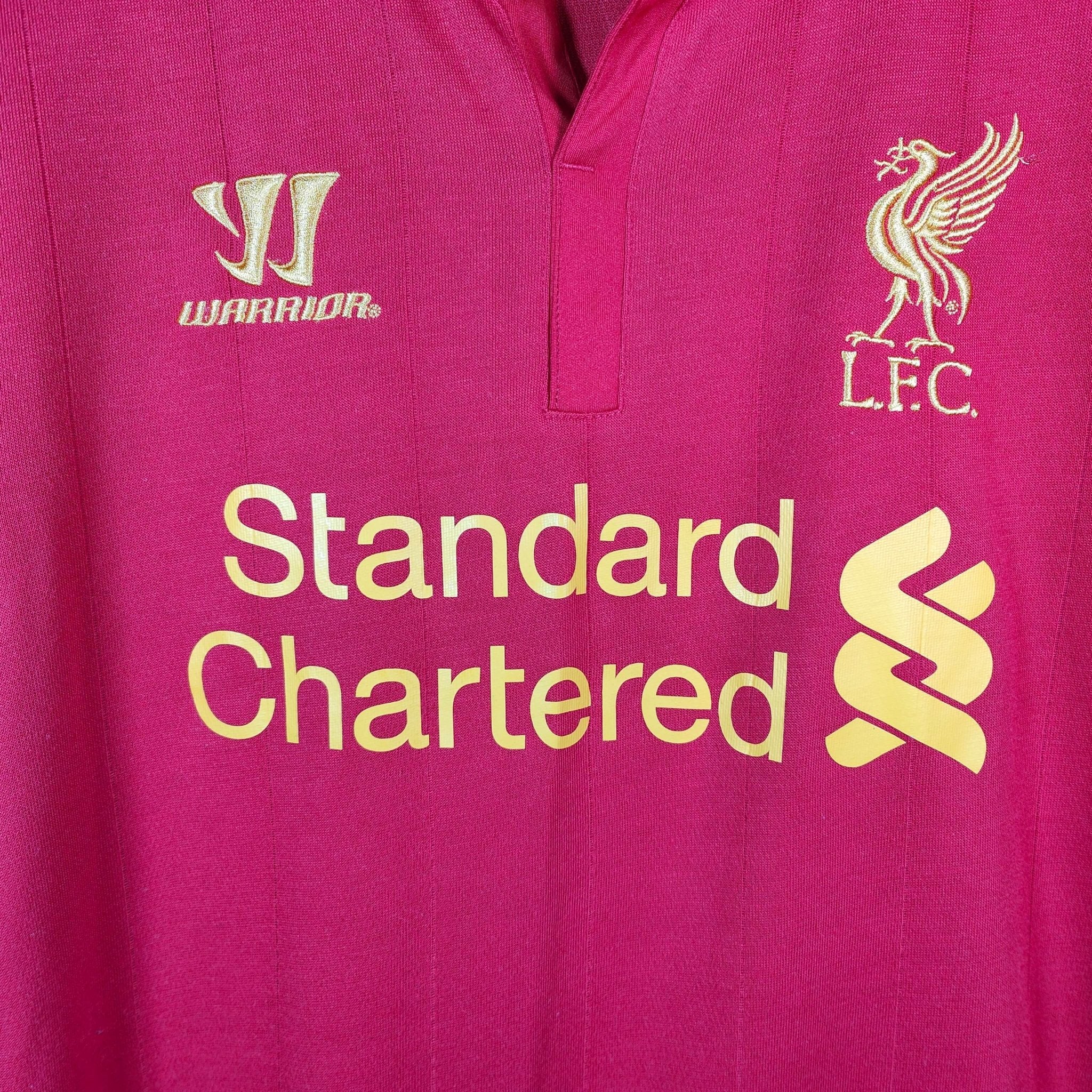 Maillot Liverpool floqué Gerrard vintage (2012-13) – Vintage