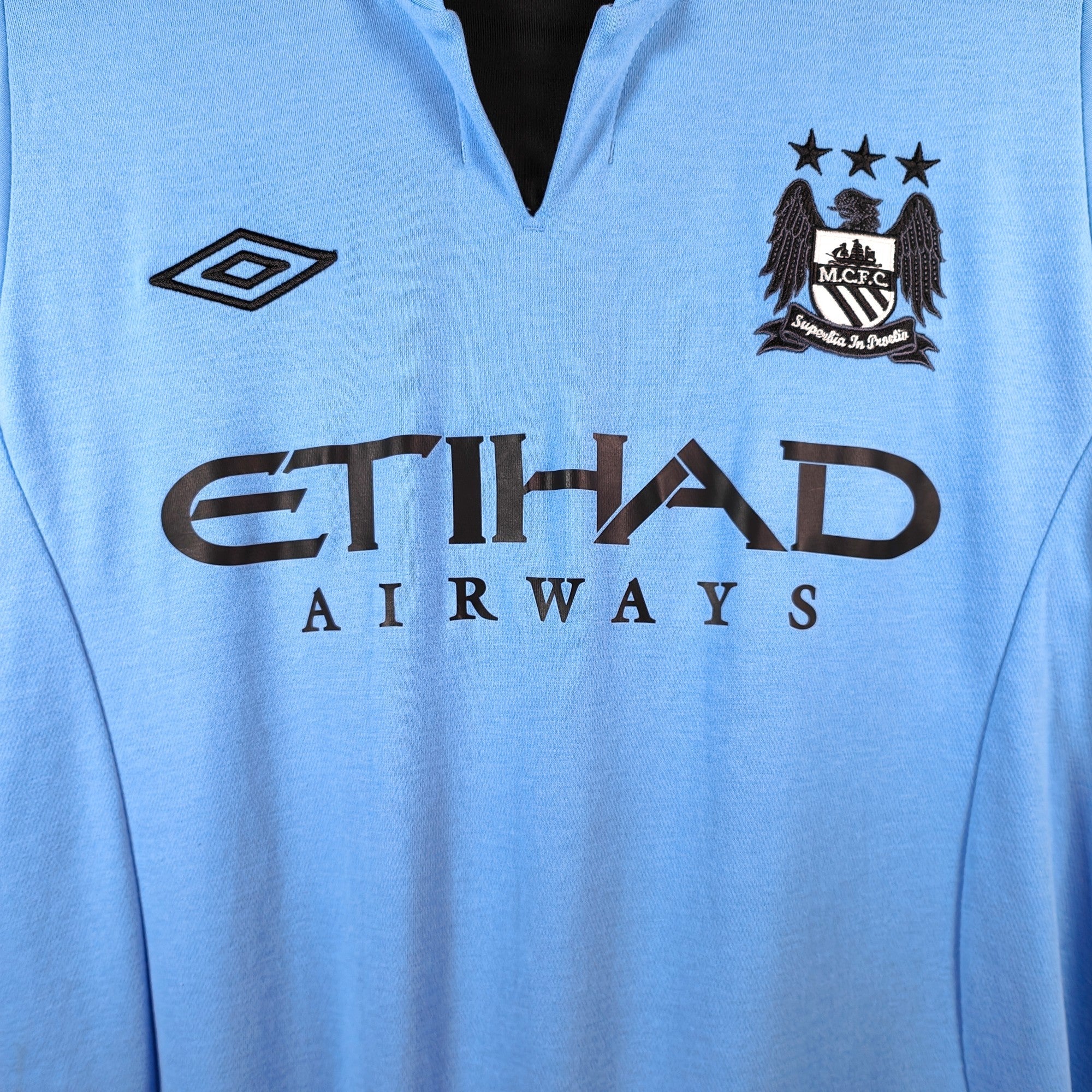 マンチェスター・シティ NASRI 8 シャツ 2012-13 Manchester City Home Shirt Nasri #8 (L)