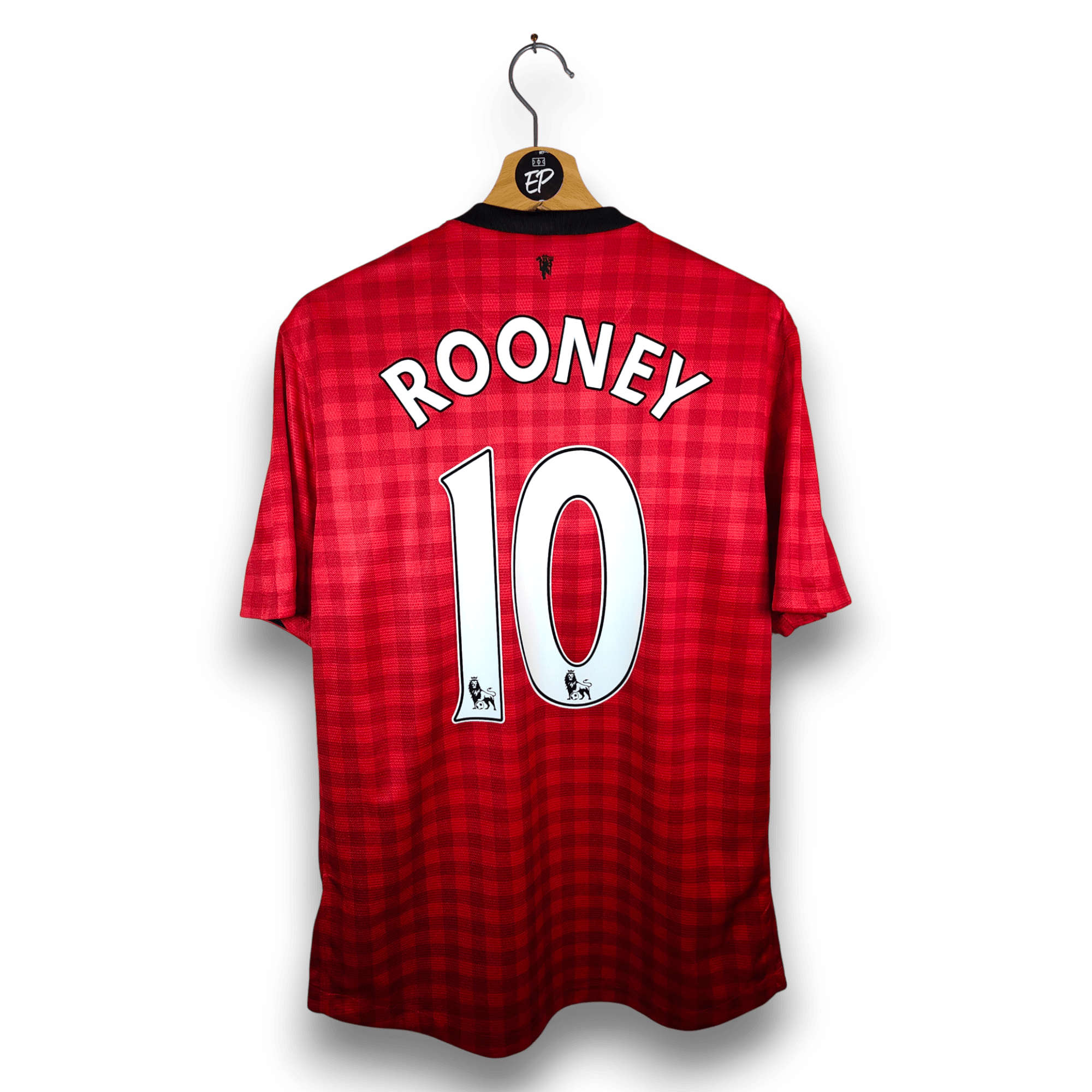 2012-13 Manchester United Home Shirt Rooney #10 - 9.5/10 - (M