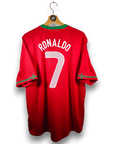2012 - 13 Portugal Home Shirt Ronaldo 7 - 9.5/10 - (XL) - Eternal Pitch