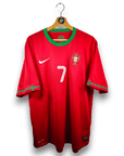 2012 - 13 Portugal Home Shirt Ronaldo 7 - 9.5/10 - (XL) - Eternal Pitch
